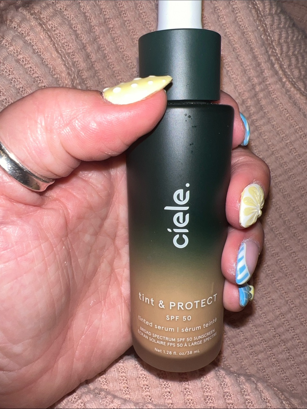 ciele Tint & Protect tinted serum- medium honey